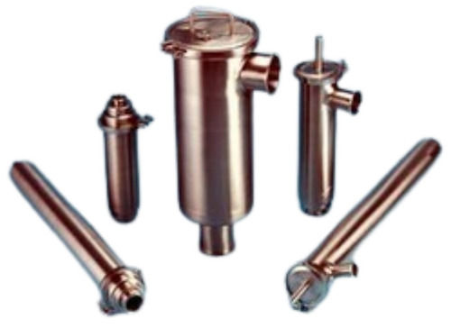 Mirror Polish Stainless Steel Inline Filter