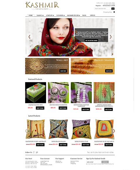 Online Wholesale And Retail Website Designing Service For Handicraft Products By Technocrats Horizons Compusoft Pvt. Ltd.