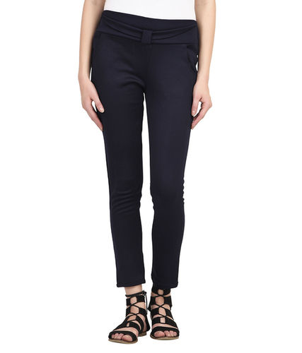 MSG Navy Synthetic Jeggings