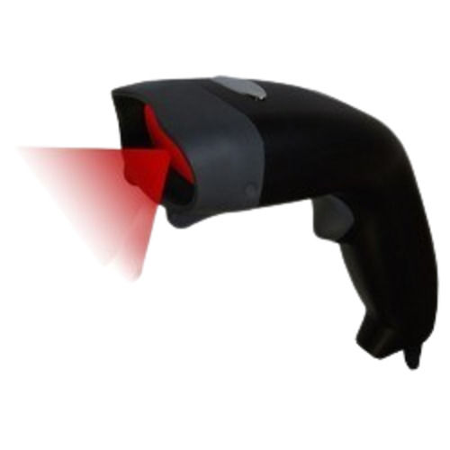 Black Handheld Wired Laser Bar Code Scanner