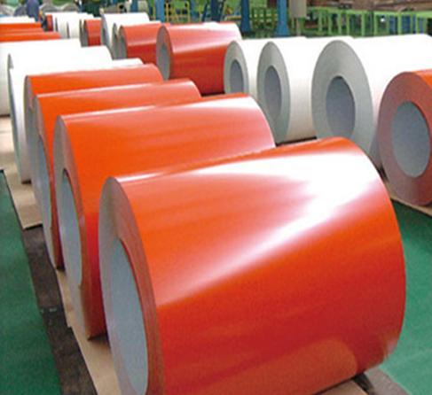 Prepainted Galvanized Steel Coil - Thickness 0.13-1.0mm, Width 600-1250mm, Zinc Coating 40-120g , All RAL Colors Available