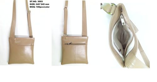 Real Leather Crossbody Bag