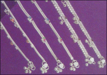 Silver Anklets S009