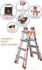 Adjustable A Frame Ladders