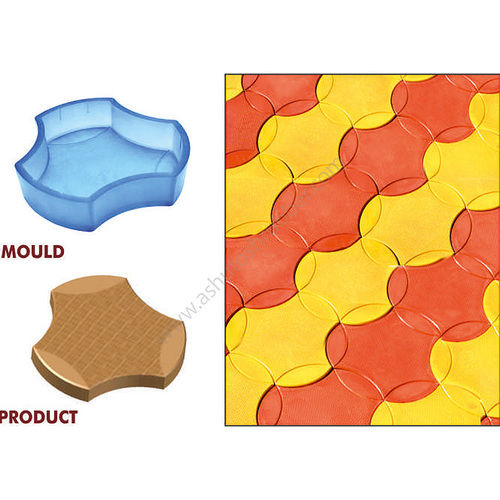 PVC Moulds for Paver Blocks - COSMIC - 60MM - CHEX