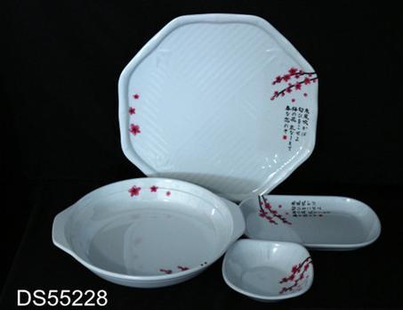 Elegant Design Melamine Dishes Set For Restaurants