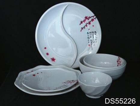 Elegant Design Melamine Hotel Fancy Dinnerware