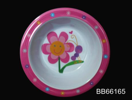 Cute Design Kids Melamine Cute Plastic Bowl