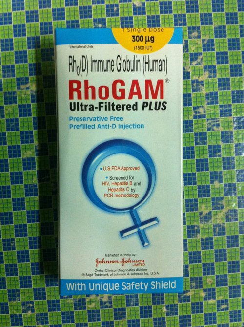 RHOGAM(Preservative Free Prefilled Anti D Injection)