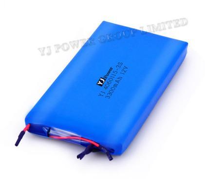 12V Polymer Battery Pack (YJ4060115-3S 3300mAh)