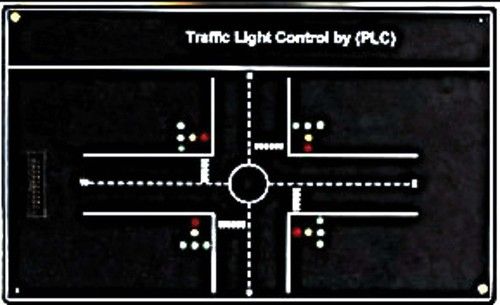 Traffic Led Light Control By Plc