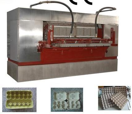 Pulp Egg Tray Machine - Mould Plate 1,220 x 560mm, Air Drive with Advanced Turnover Forming Technology