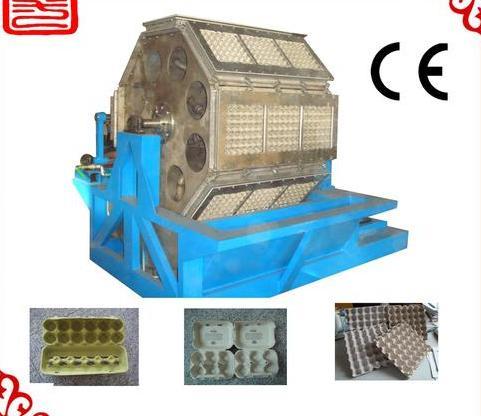 Black Semi-Automatic Egg Tray Production Line