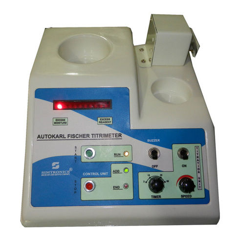 Auto Karl Fischer Titrimeter - Automated Control Unit & Titration Unit, Magnetic Stirring Mechanism - Precision Solenoid Valve Assembly