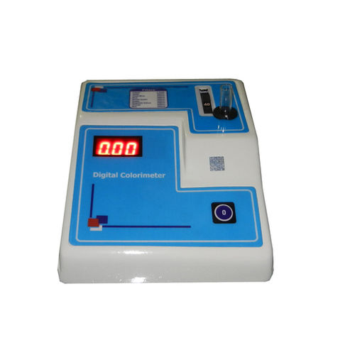 Auto Zero Colorimeter - Standard German Glass Filters, 1 ml Solution Measurement , Automatic Zero Calibration for Absorbance and %T Modes