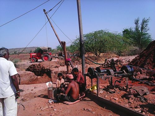 भूजल और अन्य भूमिगत क्षेत्रों के लिए जियो फिजिकल सर्वे