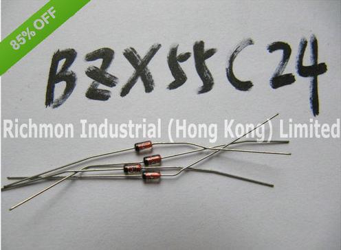 BZX55C24 24V 500MW Zener Diode DO-35