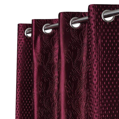 Tear-Resistant Long Crush Dyed Curtain