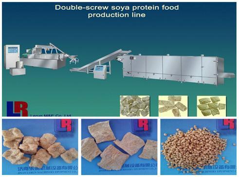 TVP Soya Protein Food Making Machine