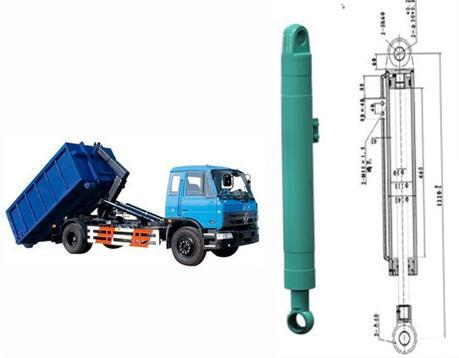 Single-Acting Hydraulic Cylinder for Compression Station