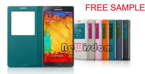 View Cover Free Sample OEM For Galaxy Note 3 S