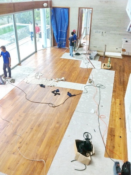 Solid Teak Flooring