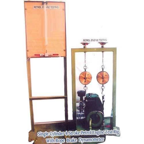 Single Cylinder Four Stroke Petrol Engine Test Rig