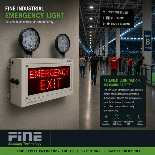 Industrial Emergency Light Emergency Exit