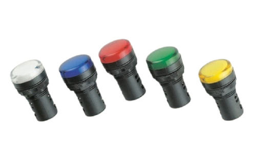 Panel-Mounted Heat Resistant Electrical Led Indicator Lamp For Industrial Body Material: Plastic