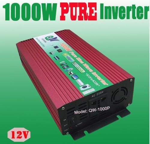  1000W DC12V AC220V शुद्ध साइन वेव पावर इन्वर्टर 