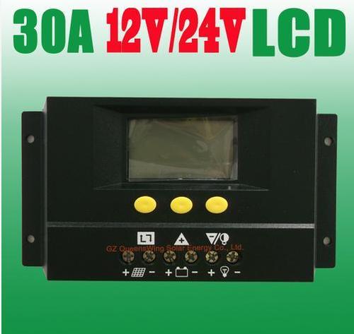 12/24V 30A Solar Controller With LCD Display