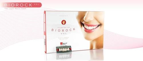 Pmma Biorock Vxl Two Layer Acrylic Teeth