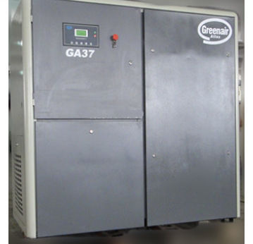 Screw Air Compressor - GA37, 37kW Power, 8.0bar Pressure | High Efficiency Cooling, Low Noise Operation, Multi-Stage Air Inlet Filtration, Direct Drive Energy Savings