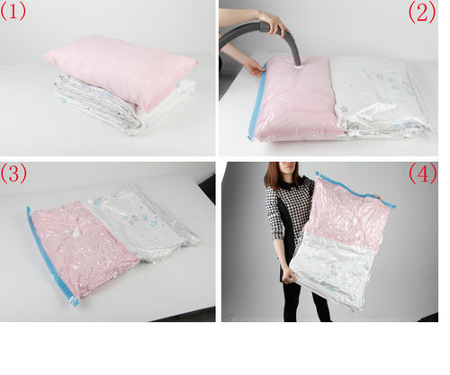 Vacuum Compressed Bag For Clother And Quilt