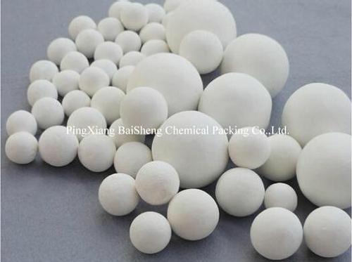 Activated Ceramic Ball - High-Temperature Resistant Material, Adequate Catalytic Activity for Olefin Hydrogenation, Space-Saving Design, Catalyst Protection Against Coking and Poisoning