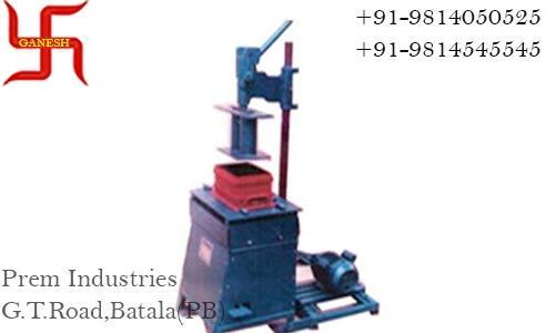 Semi Automatic Flyash Bricks Machine