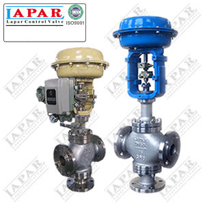 Pneumatic Diaphragm 3 Way Control Valve