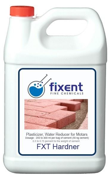 Concrete Admixture - FXT Hardner, Colourless Viscous Water Soluble Liquid for Precast Industries, Enhances Workability and Early Strength