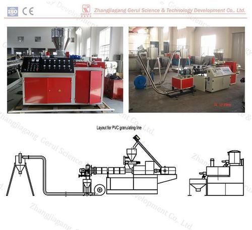 Rigid Soft CPVC PVC Pelletizing Line