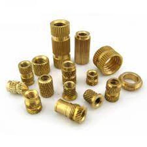 Brass Cnc Bolt Nut With Knurling