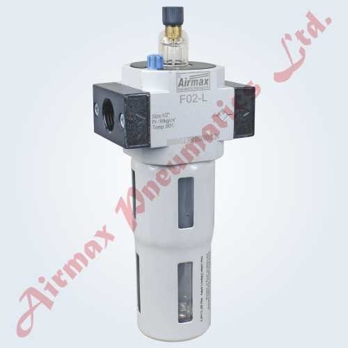 Airmax Zinc Pressure Die Cast Air Lubricator (8Mm, 16Kg, Model: Fo-Series) Efficiency (%): 99.99%