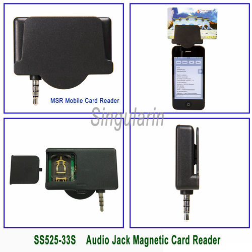 SS525 Audio Jack Magnetic Card Reader