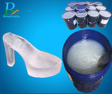 RTV-2 Liquid Silicone Rubber For Shoe Soles Molding Making