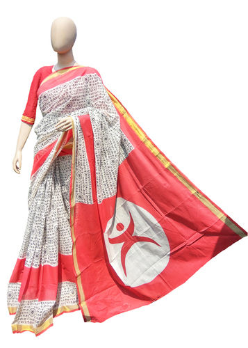 Hand Block Print Indian Style Sarees