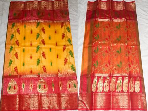 Pure Tussar COTTON Silk Sarees