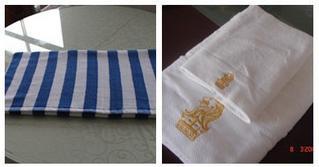 Cotton White Colour Hotel Towels