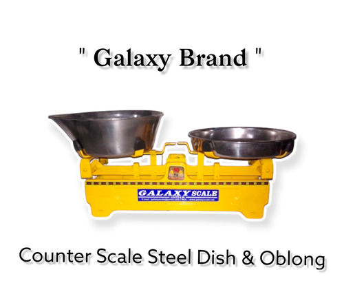 Counter Scale With Steel Dish And Oblong