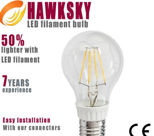 High Power Warm White 360 Degree Led Filament Bulb