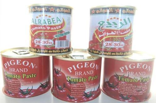 Canned Tomato Paste (70g*100tin/ctn)