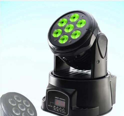 Smooth Led 7 Pcs Moving Head Stage Disco Light